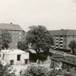 Tidligere bygninger nedrives